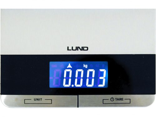 LUND KUCHYŇSKÁ VÁHA S/S 15 X 22,5 X 1,5CM (68362)