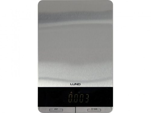 LUND KUCHYŇSKÁ VÁHA S/S 15 X 22,5 X 1,5CM (68362)