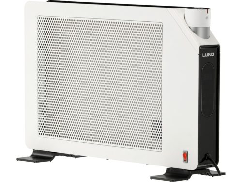 Lund 2000W Konvektor – sálavý radiátor s odvlhčovačom, biely , 73x9x45cm (68632)
