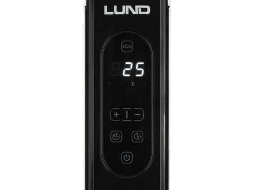 Lund 2000W Konvektor – sálavý radiátor s odvlhčovačom, biely , 73x9x45cm (68632)