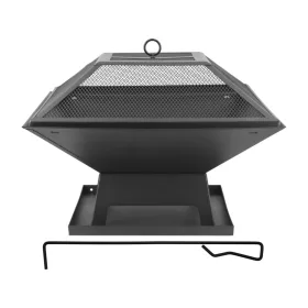 LUND OCELOVÁ PECE S KRYTOM 45 X 45 CM  (99715)