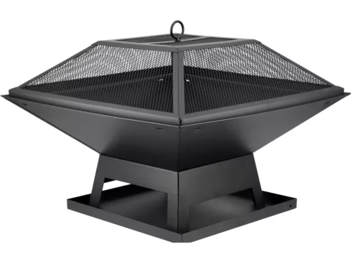 LUND OCELOVÁ PECE S KRYTOM 45 X 45 CM  (99715)