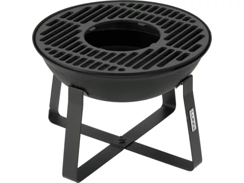 LUND liatinové ohnisko s liatinovým grilovacím roštom 50 cm (99719)