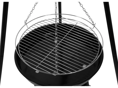LUND ZÁVESNÝ ZÁHRADNÝ GRIL S OHNISKOM, 46 cm ROŠTOM  (99903)