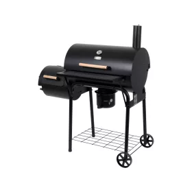   LUND Uhlíkový gril s udiareňou XXL – grilovacia plocha 64 × 37 cm (99909)