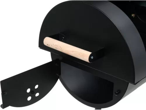 LUND Uhlíkový gril s udiareňou XXL – grilovacia plocha 64 × 37 cm (99909)
