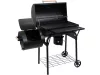 LUND Uhlíkový gril s udiareňou XXL – grilovacia plocha 64 × 37 cm (99909)