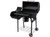 LUND Uhlíkový gril s udiareňou XXL – grilovacia plocha 64 × 37 cm (99909)