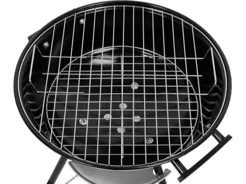 LUND Kruhly drevený uhlový gril s pokrievkou – Ø 41 cm. (99918)