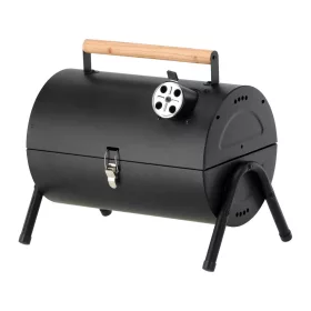   LUND Prenosný gril na drevené uhlie s 2 roštmi, grilovacia plocha 34 × 21 cm (99929)