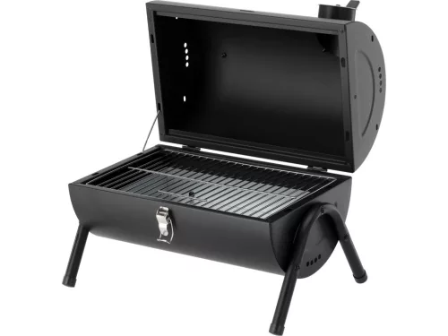 LUND Prenosný gril na drevené uhlie s 2 roštmi, grilovacia plocha 34 × 21 cm (99929)