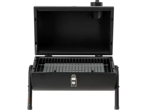 LUND Prenosný gril na drevené uhlie s 2 roštmi, grilovacia plocha 34 × 21 cm (99929)