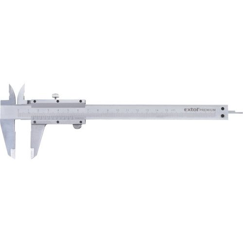 EXTOL PREMIUM Meradlo posuvné kovové, 0-150mm, presnosť 0,05mm (3425)