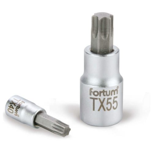 FORTUM Hlavica zástrčná, 1/4'' torx TX25 (4701723)