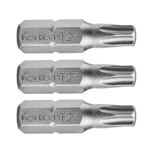 FORTUM Bit Torx TX30x25mm, 3ks, S2 (4741430)