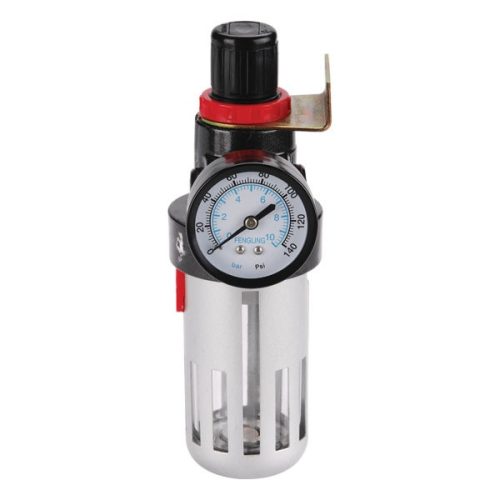 EXTOL PREMIUM Regulátor tlaku so vzduchovým filtrom a manometrom, max. pracovný tlak 8bar (0,8MPa), 1/4'' konektor (8865104)