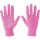 EXTOL LADY Rukavice z polyesteru ružové s PVC terčíkmi na dlani, 7'' (99719)