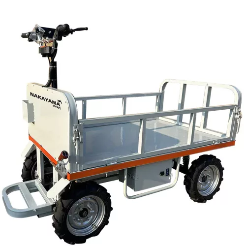 NAKAYAMA PRO ELEKTRICKÉ ÚZITKOVÉ VOZIDLO, MAX. ZAŤAŽENIE 1000Kg, 800W, ROZMER PLOŠINY 150X90cm, S ŠTÍTOM VODIČA (MB3150)
