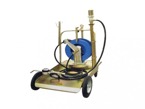 Lubeworks Pneumatický vozík na plnenie oleja do navíjacieho bubna (olejové čerpadlo) pre 220 kg bubon (1700233)