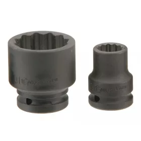   Genius Tools Zúžená hlava pneumatického kľúča 17, 12 čepeľ, metrická 3/4" (655217)