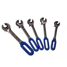   Astro Tools Sada brzdových kľúčov, 10-17 mm, račňa, 72 zubov, 5 kusov (7120M)