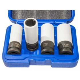   Astro Tools sada kľúčov na odstraňovanie poškodených skrutiek, 1/2", 4 kusy (7404)