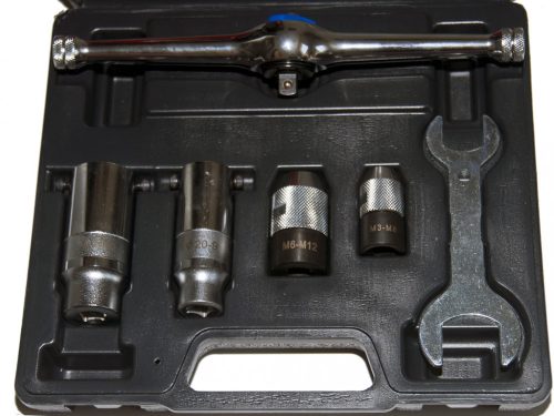Ellient Tools Sada závitorezných a závitorezných račňových pohonov, 6 kusov (CT3001)