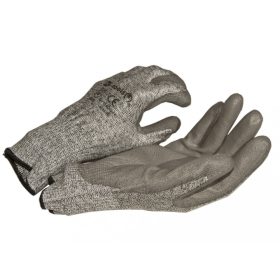   NMSafety Rukavice na rezanie s PU výstelkou (úroveň 3, EN 4342), XL (DY110DG-PU)