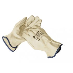   MK-Tools rukavice z hovädzej kože (EN2122), "vodičské", veľkosť L (EM1310AB10)