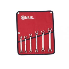   Genius Tools Sada brzdových kľúčov, 9-21 mm, 6 kusov (FN-006M)