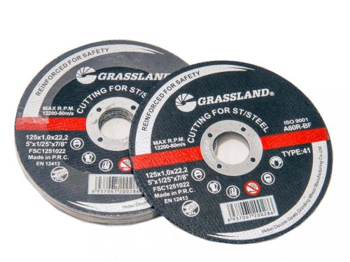 Grassland rezný kotúč (nerezová oceľ), 125x1,0x22,2 mm (FSC1251022)