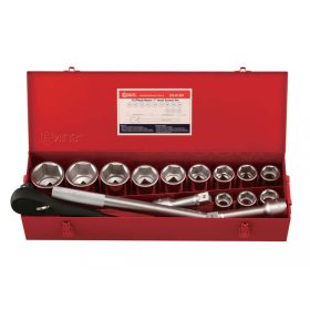   Genius Tools Súprava vraních hláv, metrická, 1", 15 kusov (GS-815M)