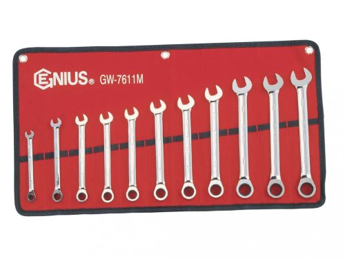 Genius Tools Sada račňových kľúčov s hviezdicou, 8-19 mm, 11 kusov (GW-7611M)