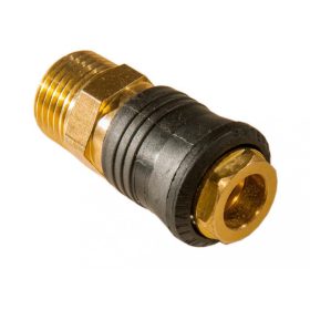   Sinppa Tools Pneumatická samozatváracia rýchlospojka, vonkajší závit, 1/2" (SE6-4SM)