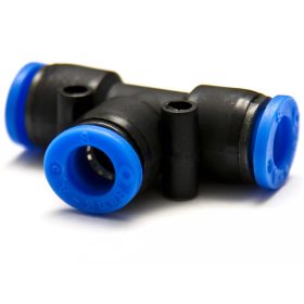 SHPI plastový násuvný konektor v tvare T, 3x 8 mm (SPE-8)