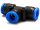 SHPI plastový násuvný konektor v tvare T, 3x 8 mm (SPE-8)