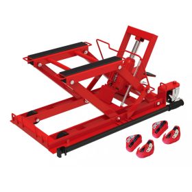   Torin BigRed hydraulický zdvihák na motorky a štvorkolky, 400 kg, so 4 popruhmi (T66751-CE)
