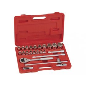   Genius Tools Súprava na vranie hlavy, palcová, 1/2", 24 kusov (TW-424S)