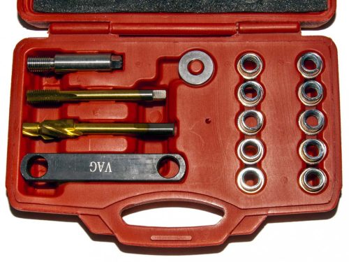 Winmax Tools Súprava na opravu závitu brzdového strmeňa, VAG (VW-Audi Group), M12x1,5 mm, 14 kusov (WT04525)