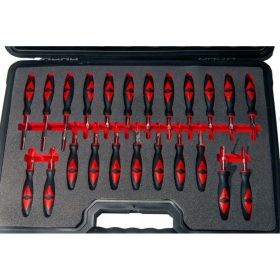   Winmax Tools Univerzálna hlavná súprava na montáž konektorov káblov vozidla, 23 kusov (WT04D2035D)