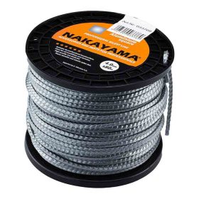   NAKAYAMA PRO Točená štvorcová šnúra  ,  hliníkový štvorec 4,00 mm x 80 m (NC1018)