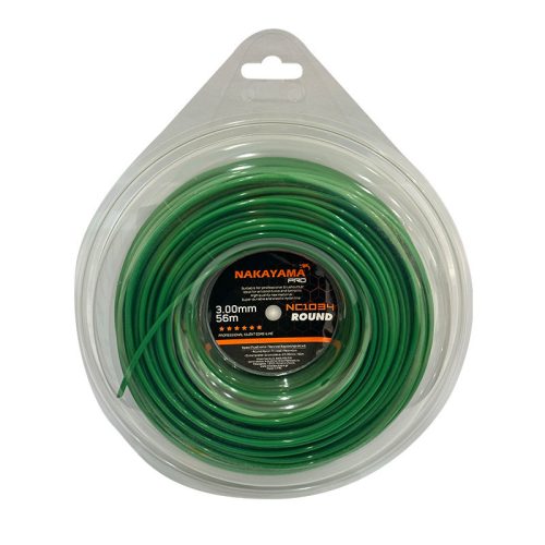 NAKAYAMA PRO Krútená nylonová šnúra pre kosačku 3,00mm- 56m (NC1034)