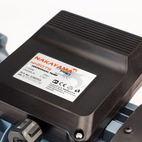 NAKAYAMA PRO CENTRIFUGÁLNÍ ČERPADLO S VYSOKÝM PRŮTOKEM 1100W 20m, 24000L/h, 2" (NP2075)