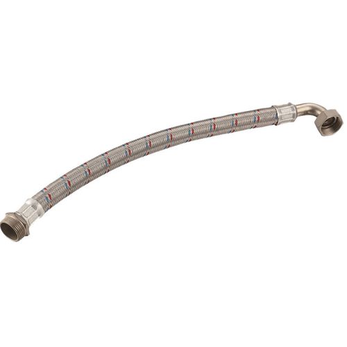NAKAYAMA PRO nerezová vysokotlaková oceľová hadica, dĺžka 450 mm, G1''-G1''  (NP2081)