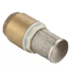   NAKAYAMA PRO MOSADZNÝ SPÄTNÝ VENTIL S SACÍM KOŠOM  1/2" (NP2082)
