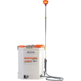   NAKAYAMA STRIEKAČ NA BATÉRIE 12 V, 8 Ah, 16 l a MOSADZNÝ KONEKTOR (NS1619)