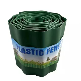   NAKAYAMA Trávnikový záhradný obrubník vlnitý20cm x 9m , ZELENÝ (PF900)