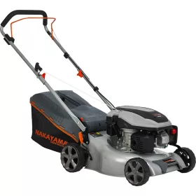  NAKAYAMA TLAČNÁ BENZÍNOVÁ KOSAČKA NA TRÁVU 145cc, 42cm, 45LTR, 6 POLOŽIEK 25-75 mm, KOLESA 150-180mm, 3 V 1 (PM4810)