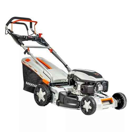 SAMOHODNÁ BENZÍNOVÁ KOSAČKA NA TRÁVU NAKAYAMA PRO 170 cm3, 51 cm, 65 l, 6 POZÍCIÍ 25 – 75 mm (PM5310)