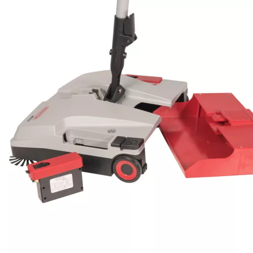 SPRiNTUS Medusa akumulátorový zametací stroj, 2 ks akumulátory, Made in Germany